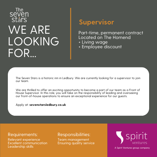 Careers The Seven Stars, Ledbury